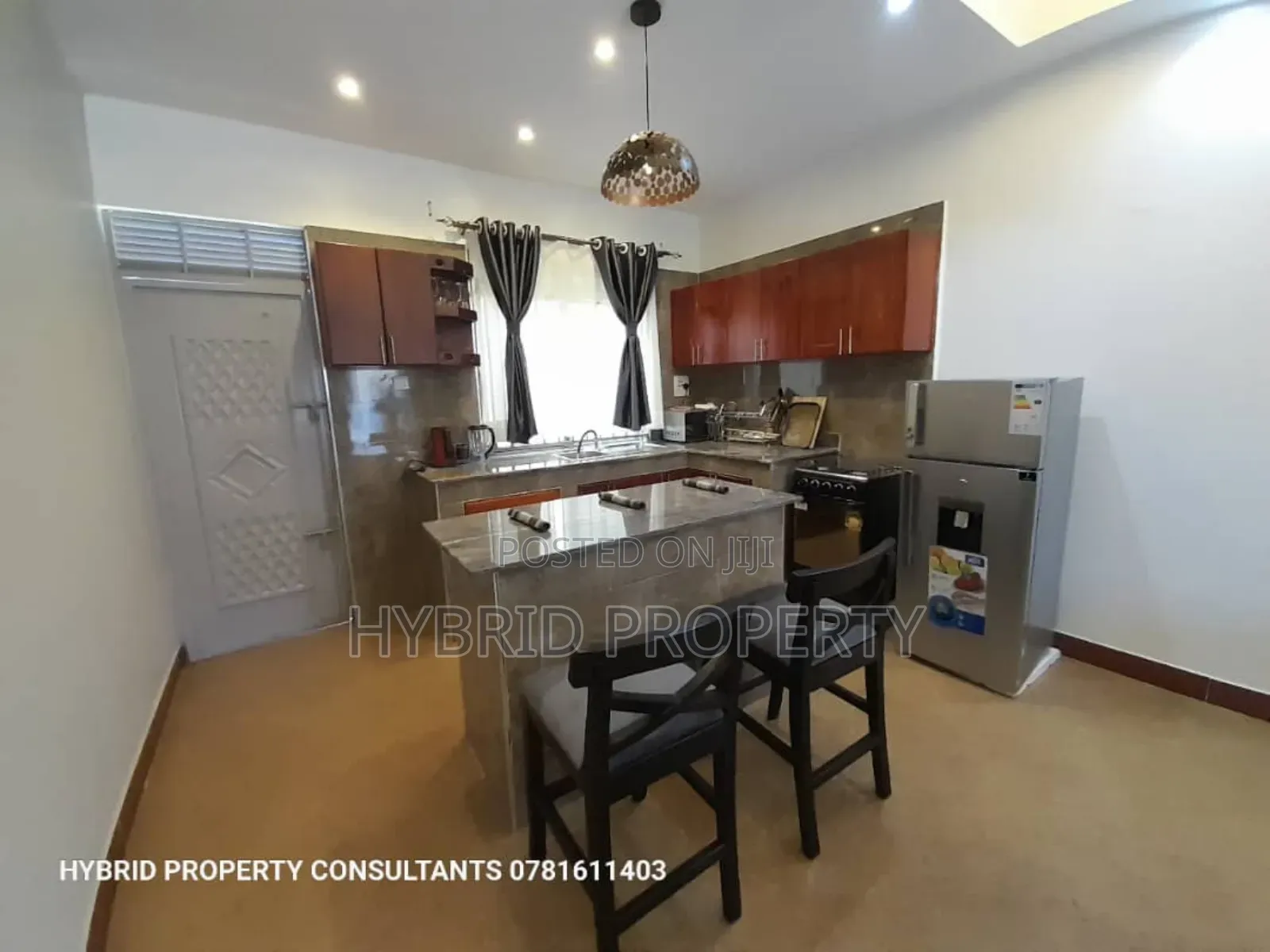 Furnished 2bdrm Apartment in Wakiso Town Along for rent