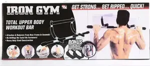 Iron Gym Upper Body Working Bar