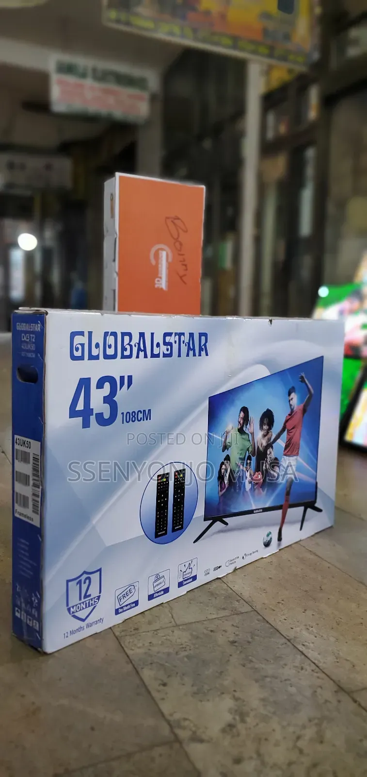 Globalstar 43" Digital Led Tv -12 Months Warranty,Super Slim