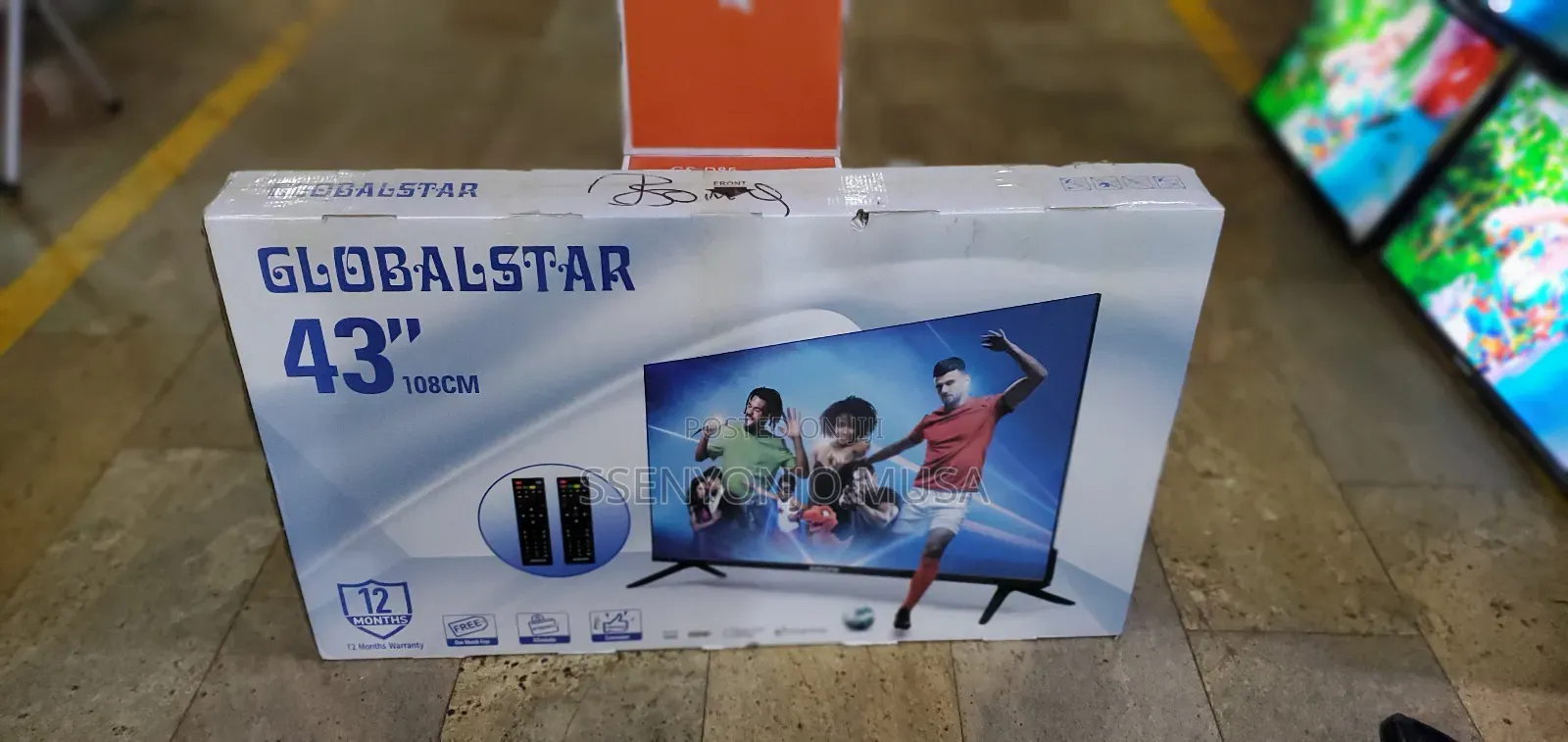Globalstar 43" Digital Led Tv -12 Months Warranty,Super Slim