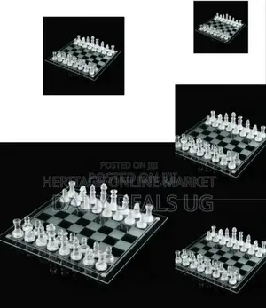Photo - Brand Glass Chess Board Game