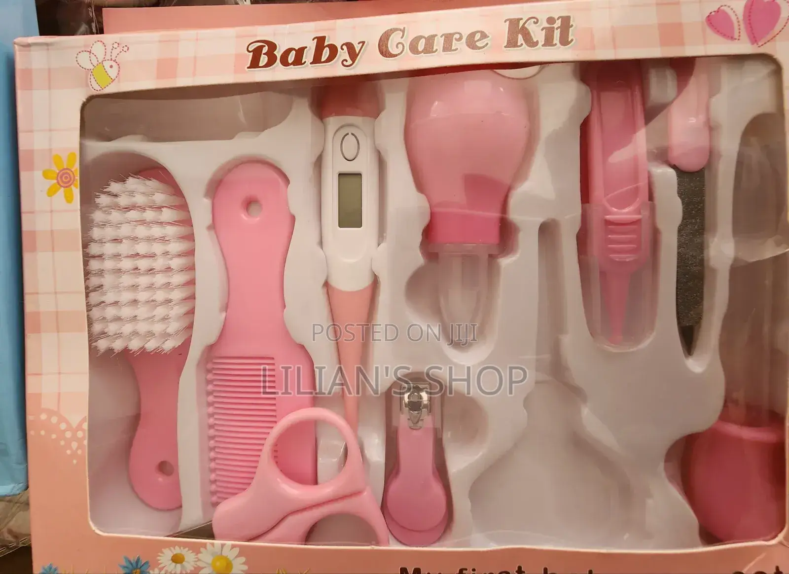 Baby Care Kit 10pcs Blue and Pink