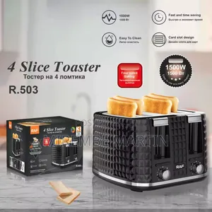 R.503 Household 4 Slice Toaster 1500W