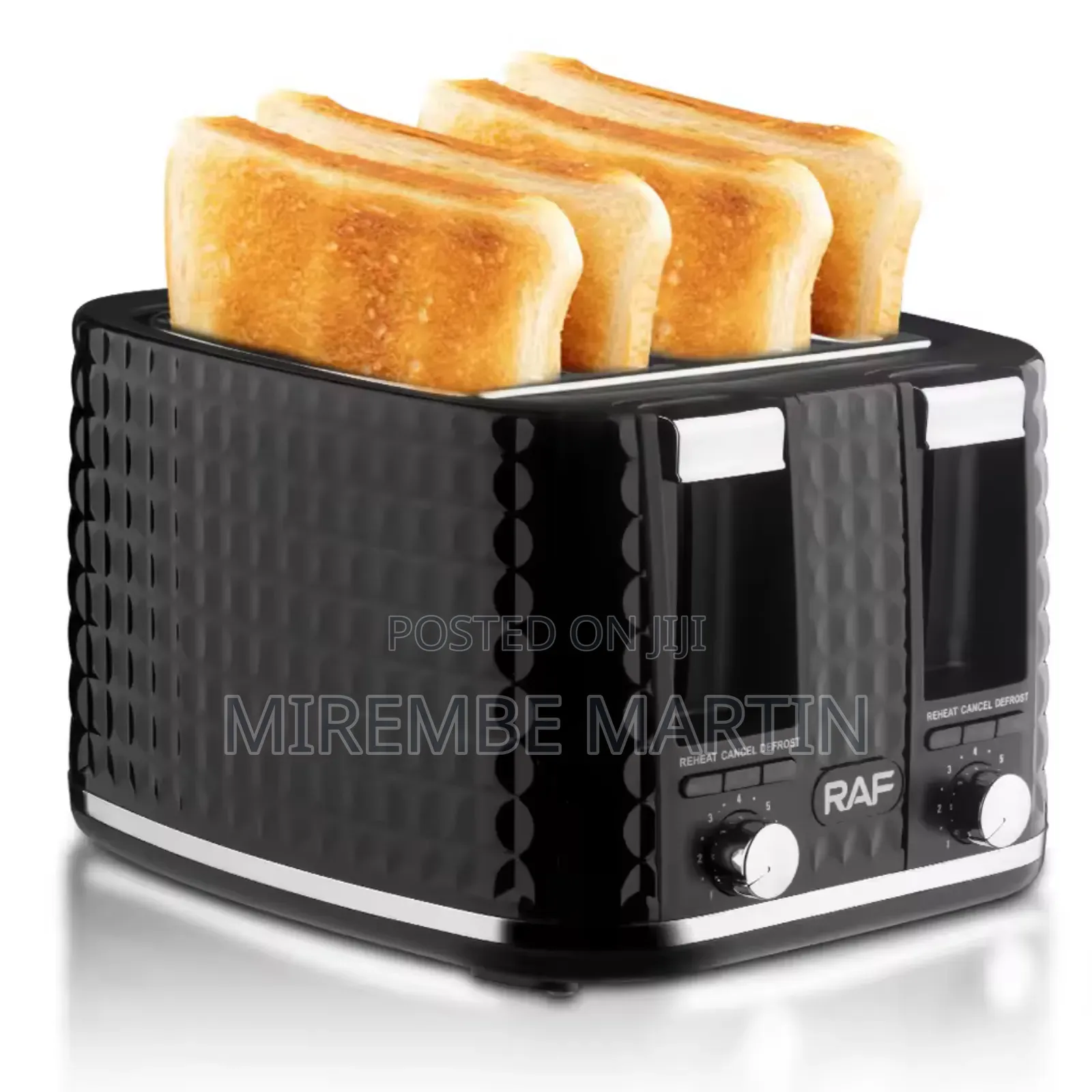 R.503 Household 4 Slice Toaster 1500W