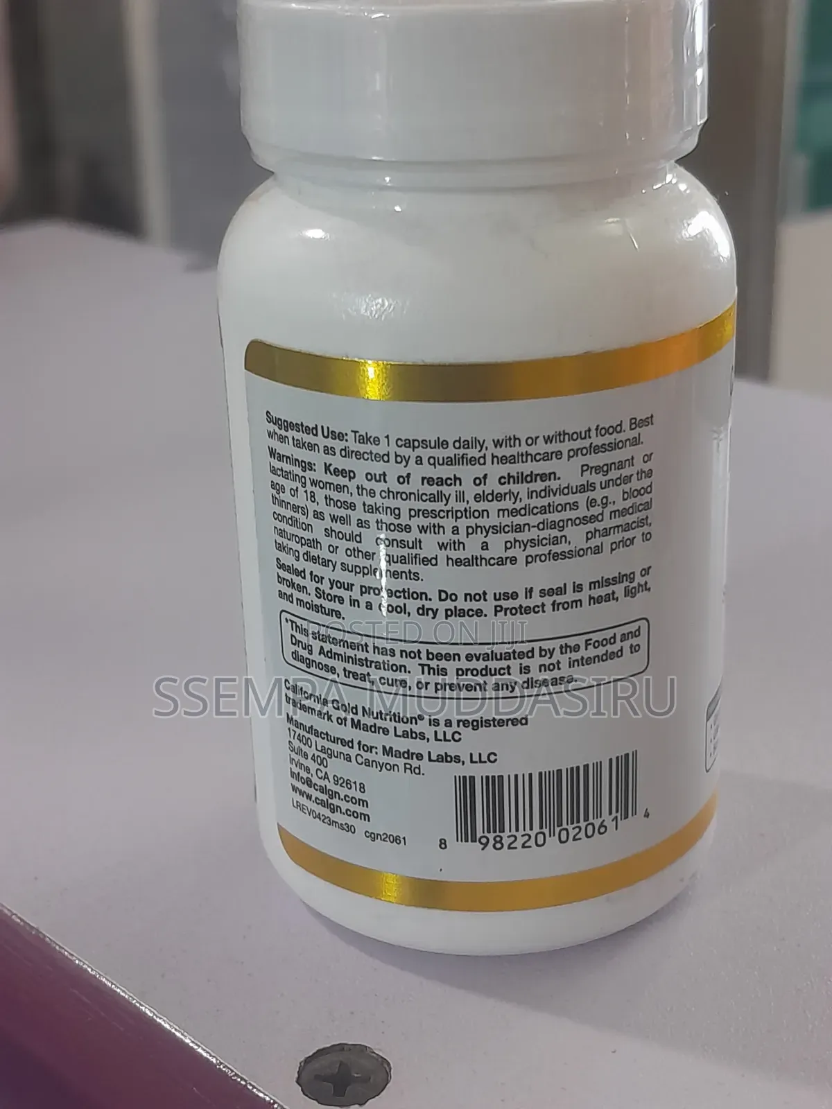 California Gold Nutrition Menopause,30 Verg Capsules