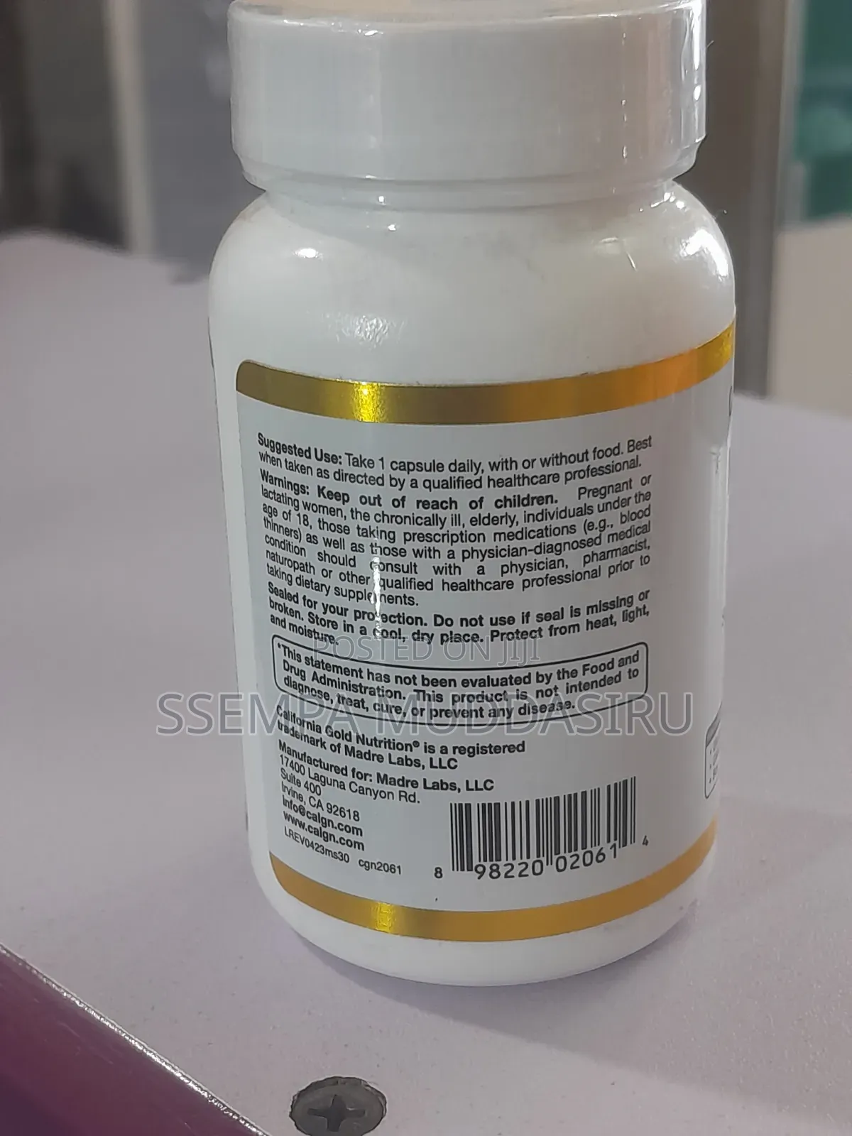 California Gold Nutrition Menopause,30 Verg Capsules