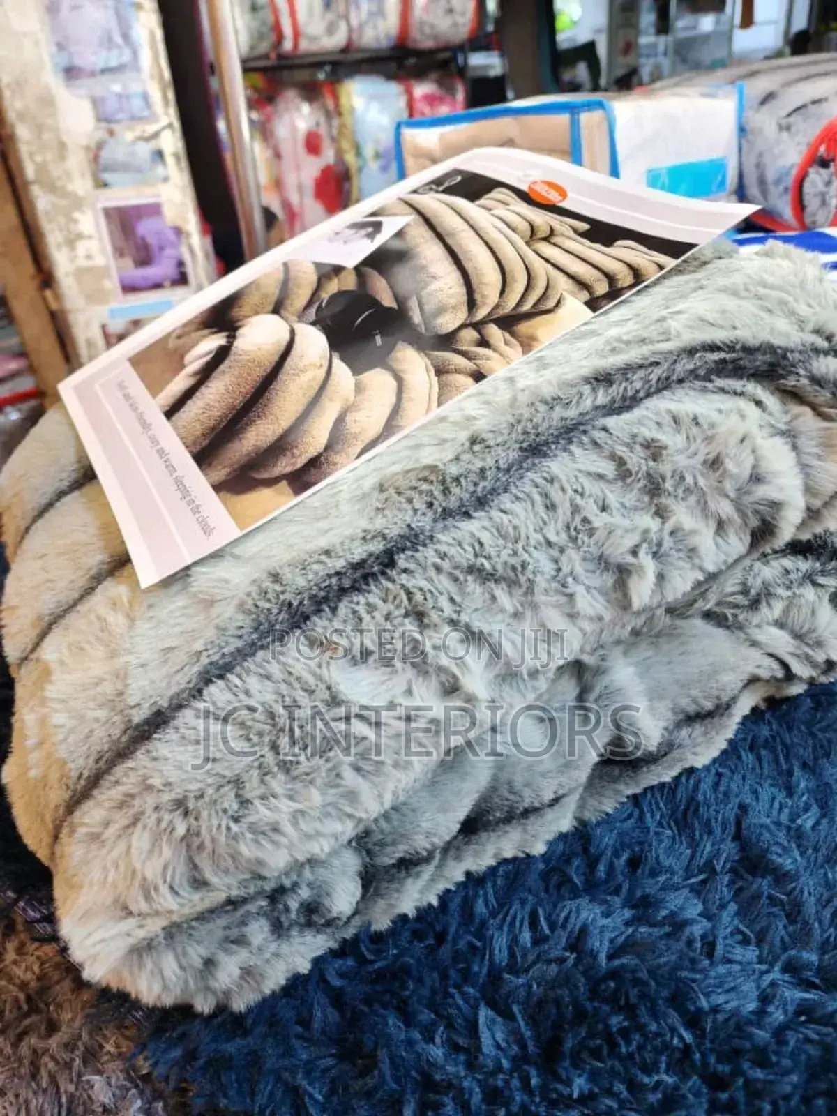 Rabbit Fur Mattress Cover