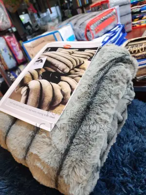 Rabbit Fur Mattress Cover