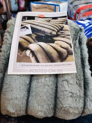 Rabbit Fur Mattress Cover