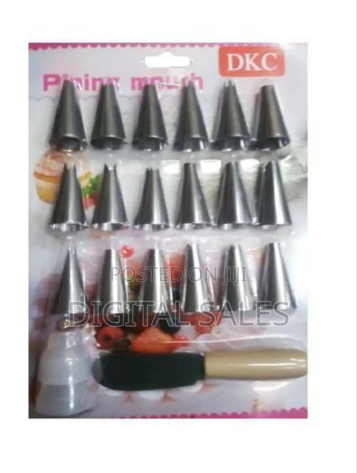 Cake Nozzles and Pipes Set