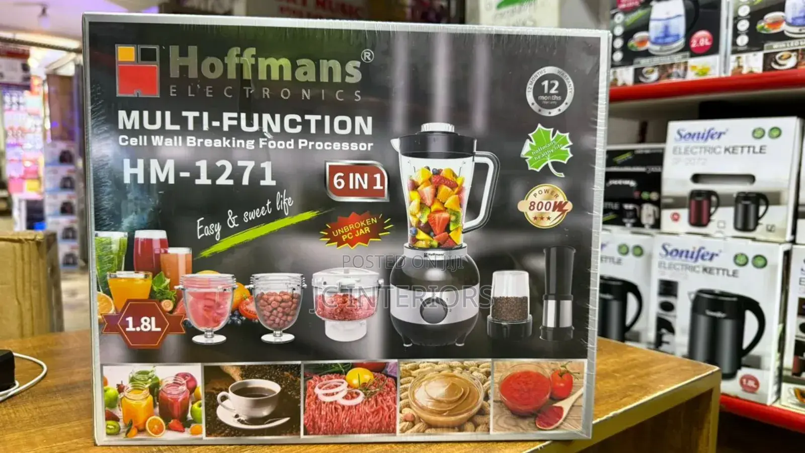 Hoffmans 6 in 1 Blender