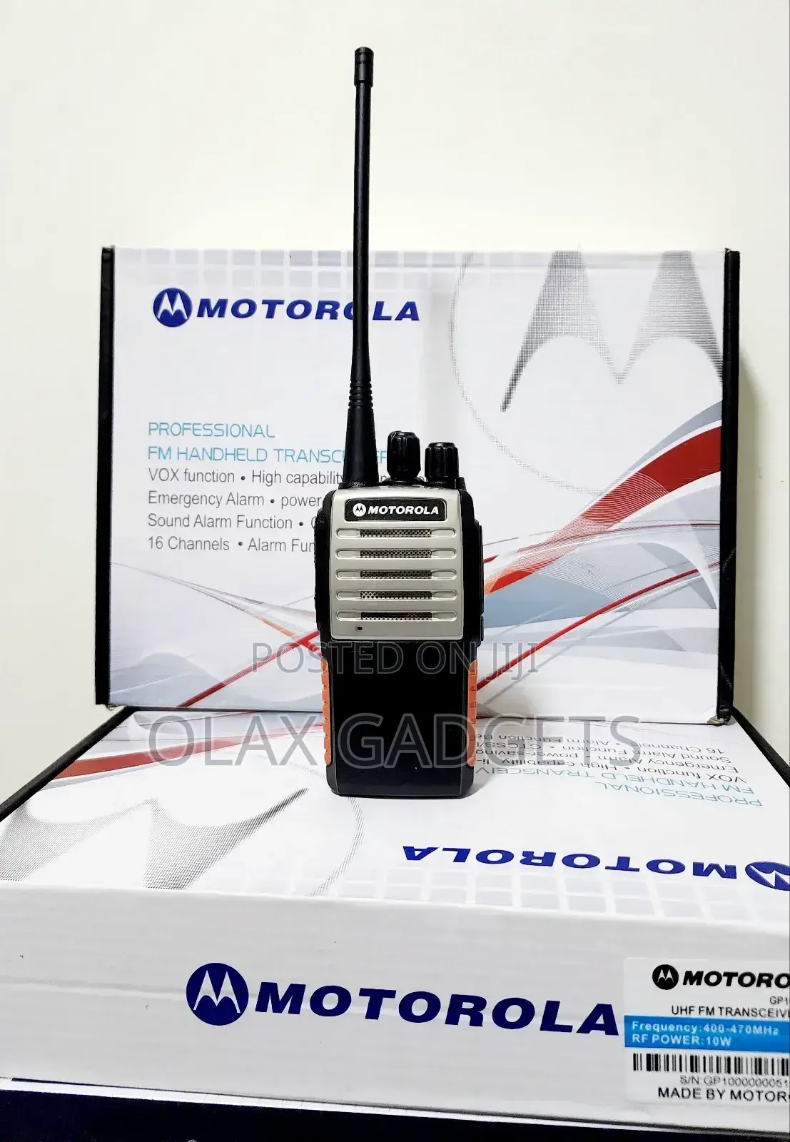 MOTOROLA GP-1000 Long Range Walkie Talkie