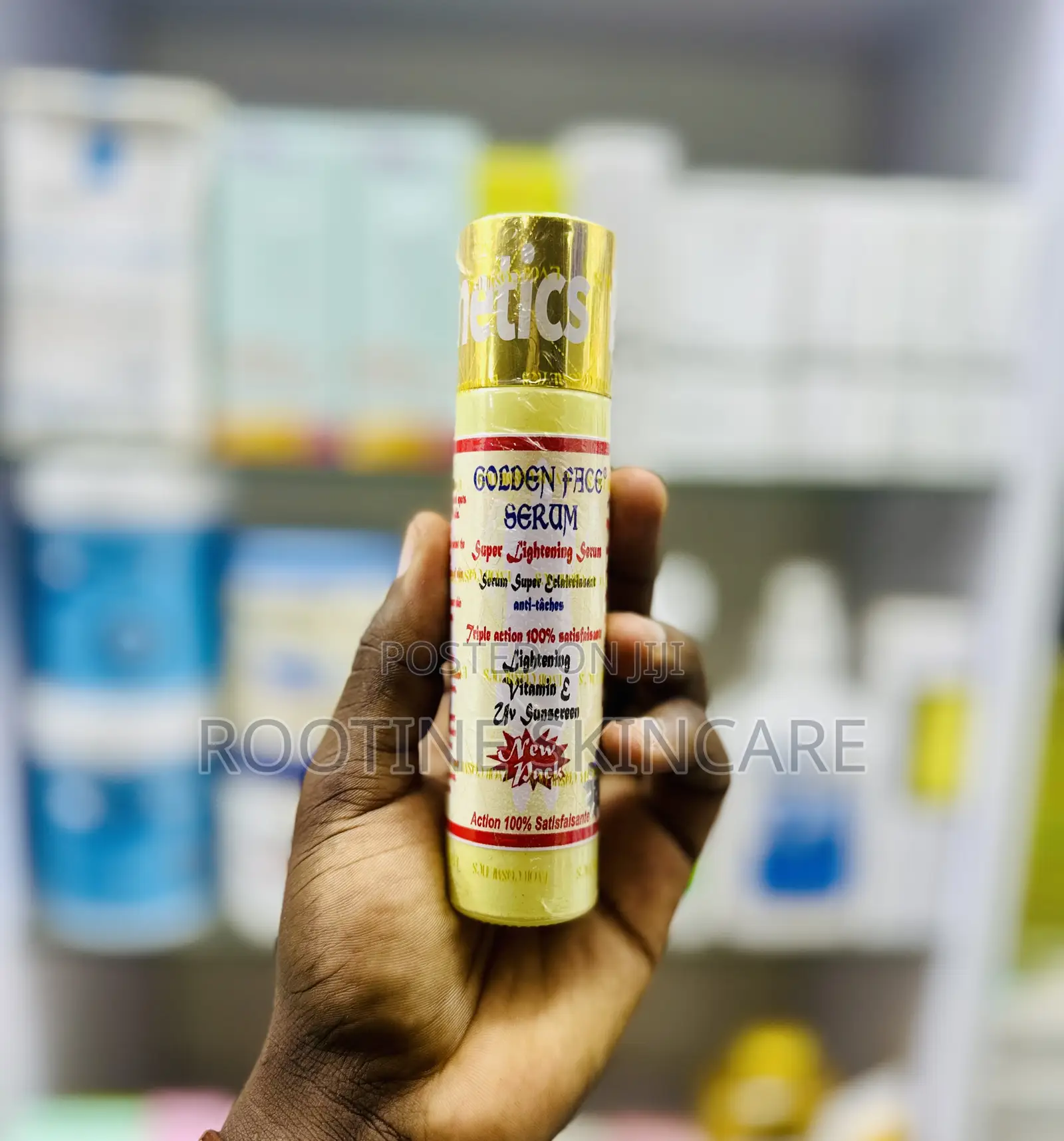 Golden Face Super Lightening Fast Action With Vitamin Serum