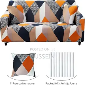 X Spring Printed Sofa Cover