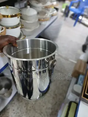 Luxury Heavy Steel Bar Party Champagne Glass Ice Bucket