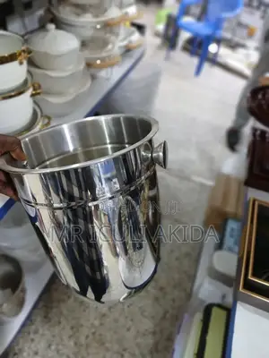 Luxury Heavy Steel Bar Party Champagne Glass Ice Bucket