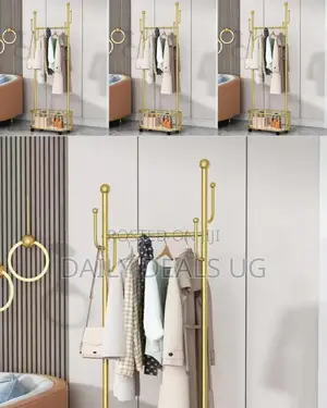 Gold Clothes Rack