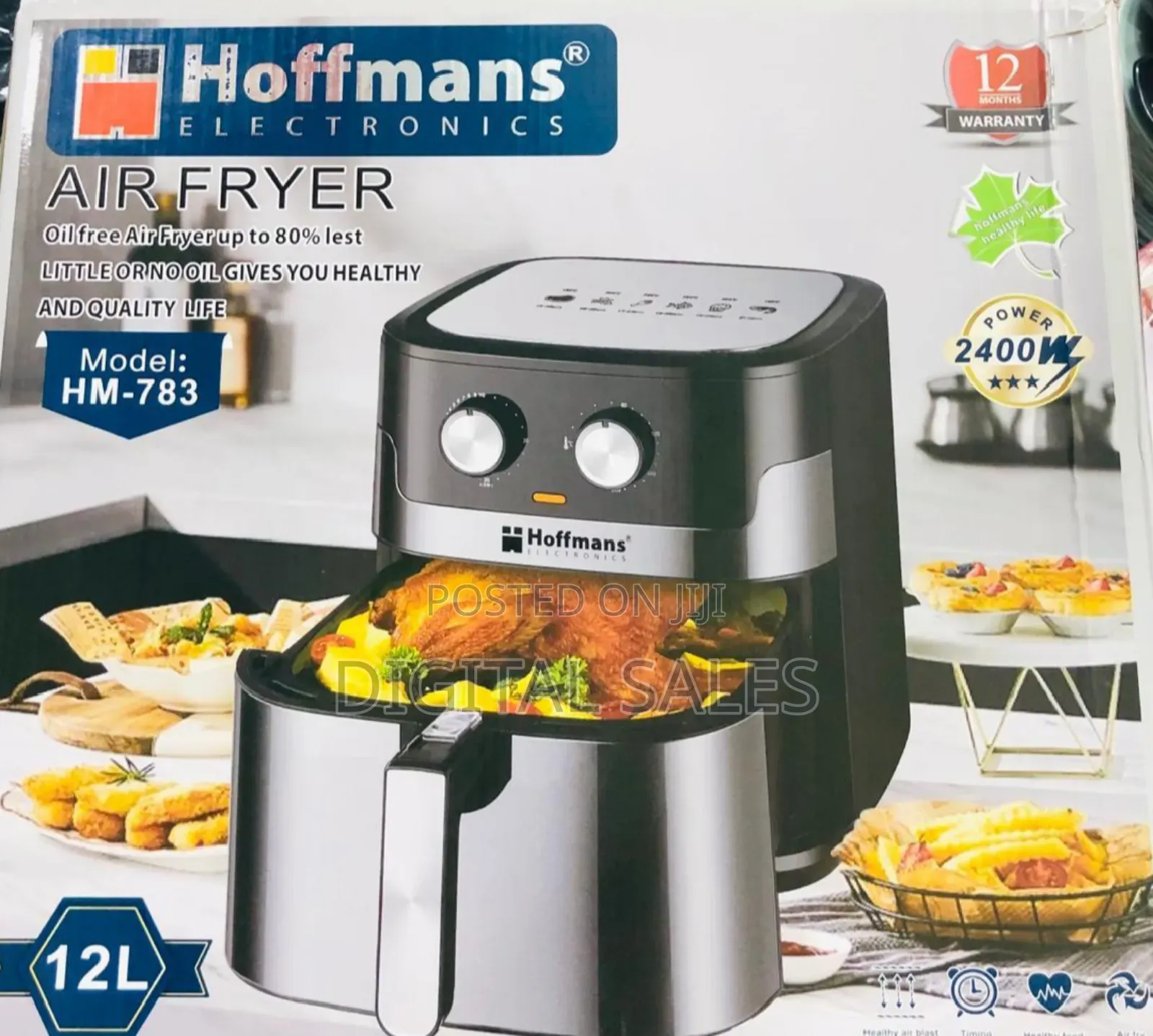 Original Hoffman Air Fryer 12l Capacity.