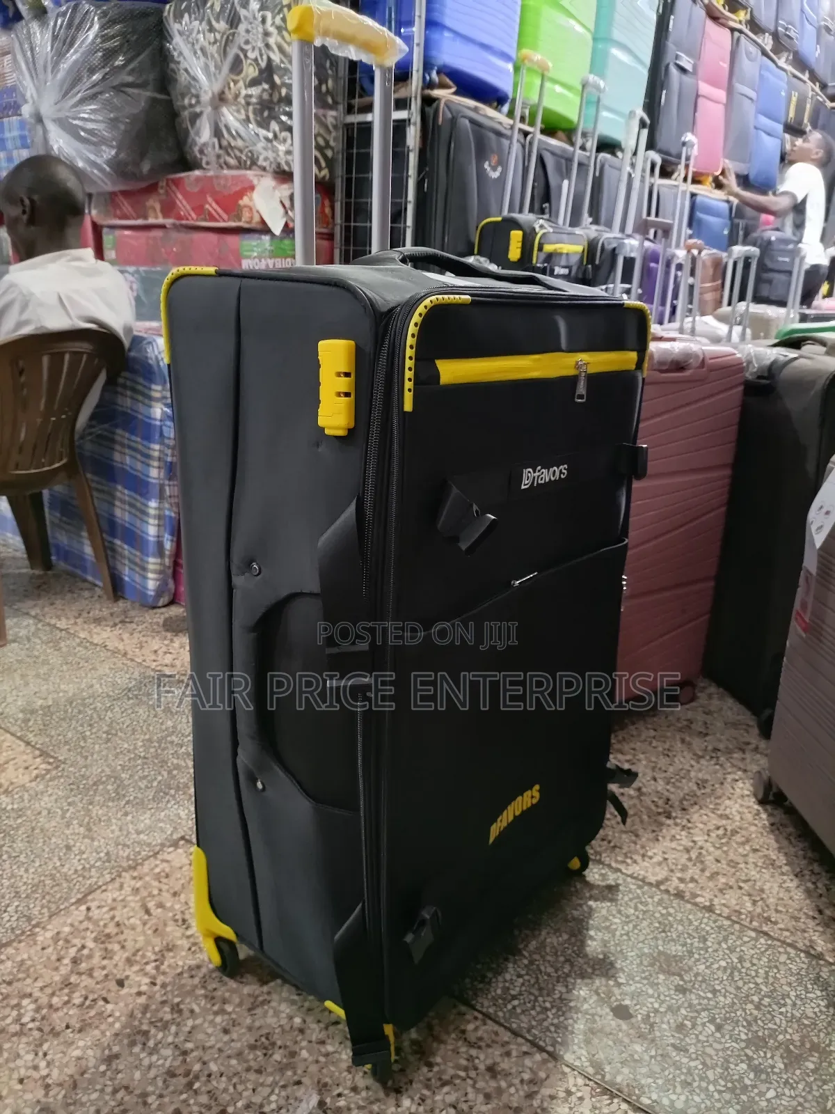 VIP Cloth Suitcases in Large Size