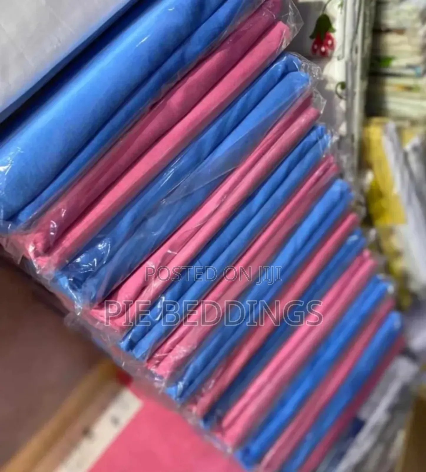 Plain Blue and Plain Pink 4x6 /3x6 Bedsheets