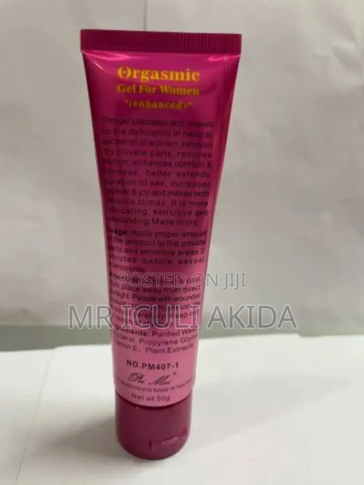Sexy Lady Women Orgasmic Gel for Better Climax 100mg