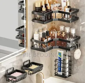 New 5pc Bathroom Organizers