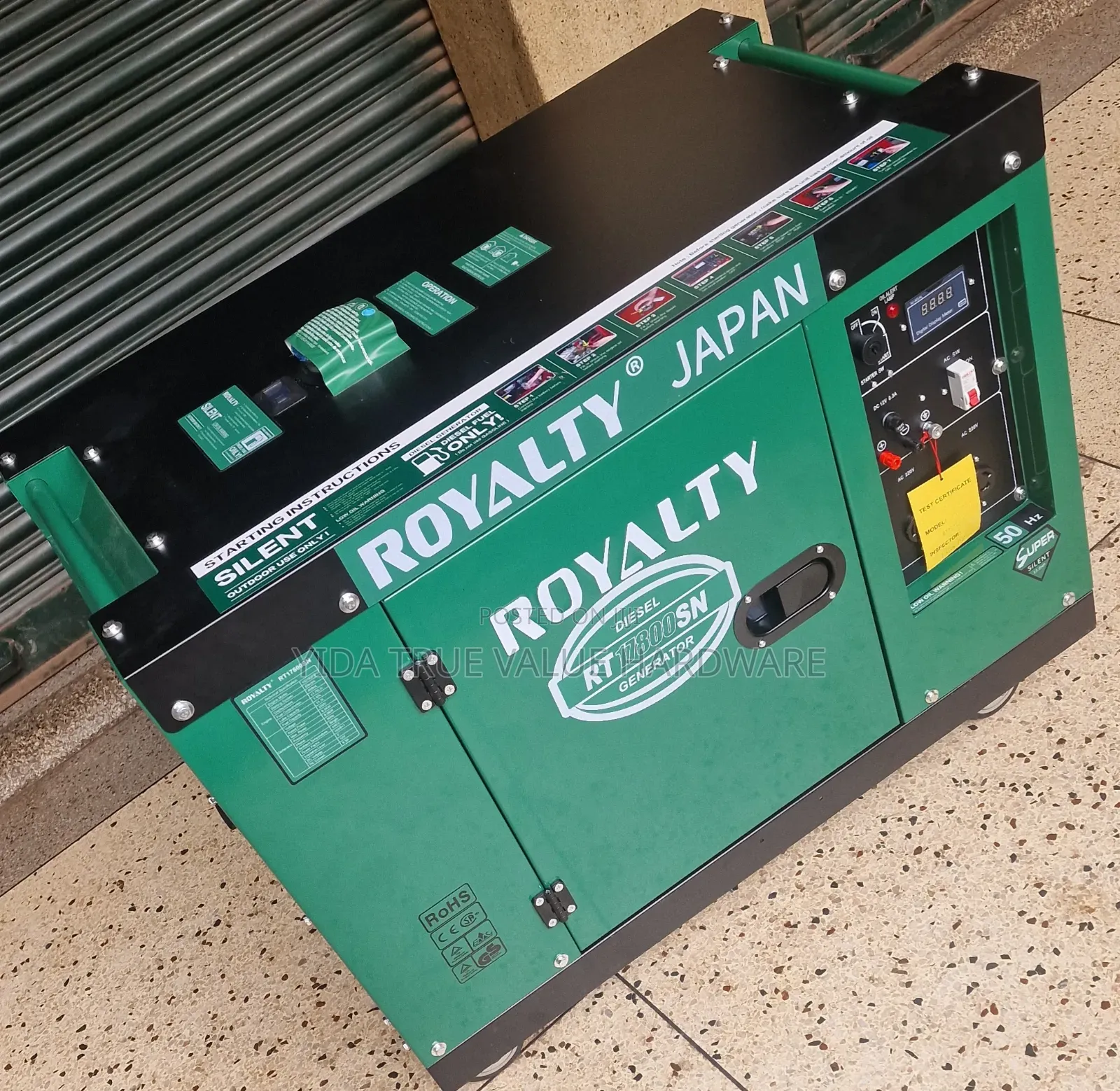 10kva Royalty Japan Generator Low Noise