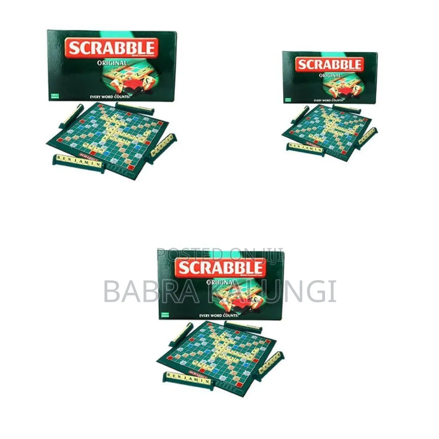 Scrabble Board Game - Green