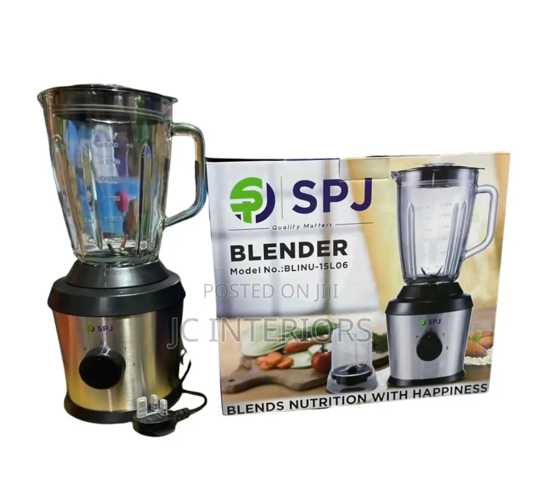 SPJ Heavy Duty Glass Blender