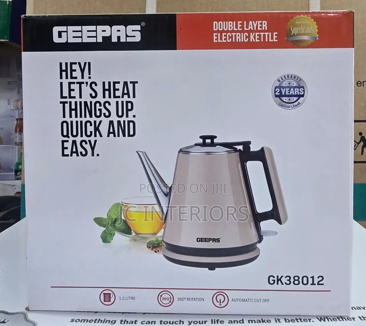 Geepas Kettle