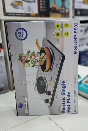 Simbaland Electric Double Hot Plate Hp-Ss02-2500w-Stainless-