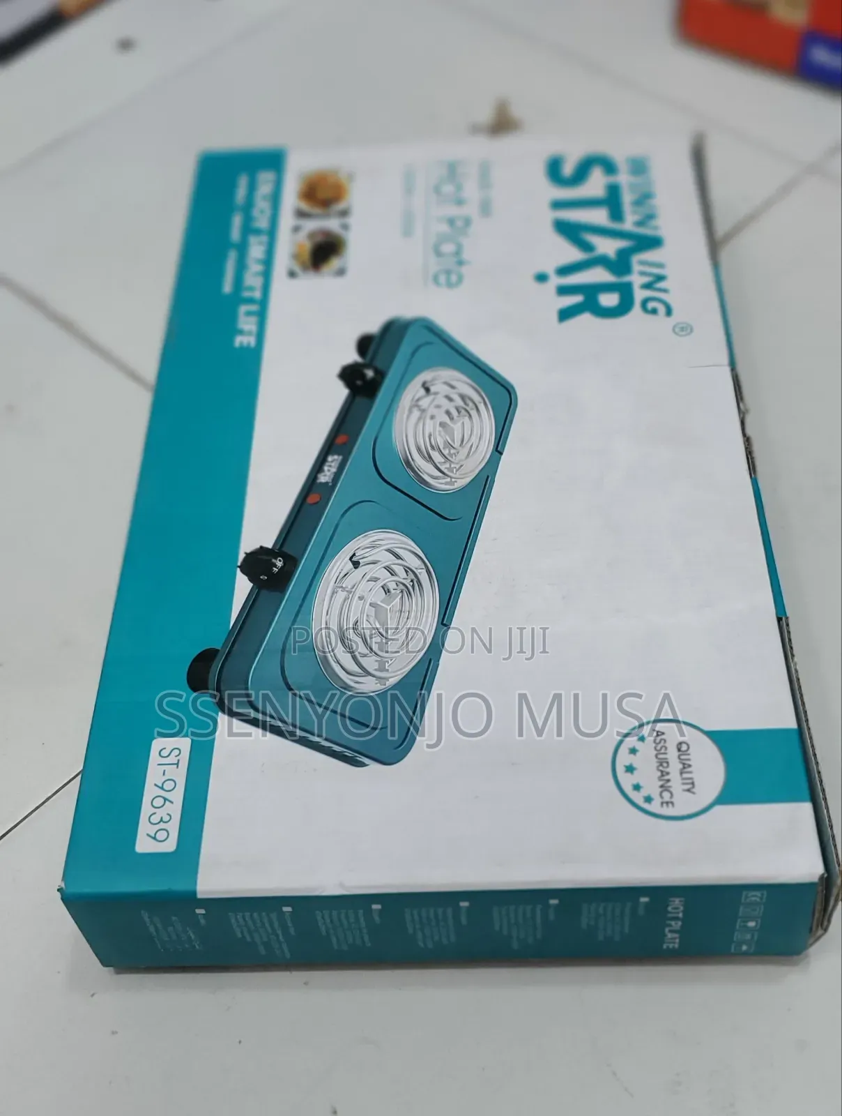 Winning Star Double Hotplate St-9639-2000w-Quality Assurance