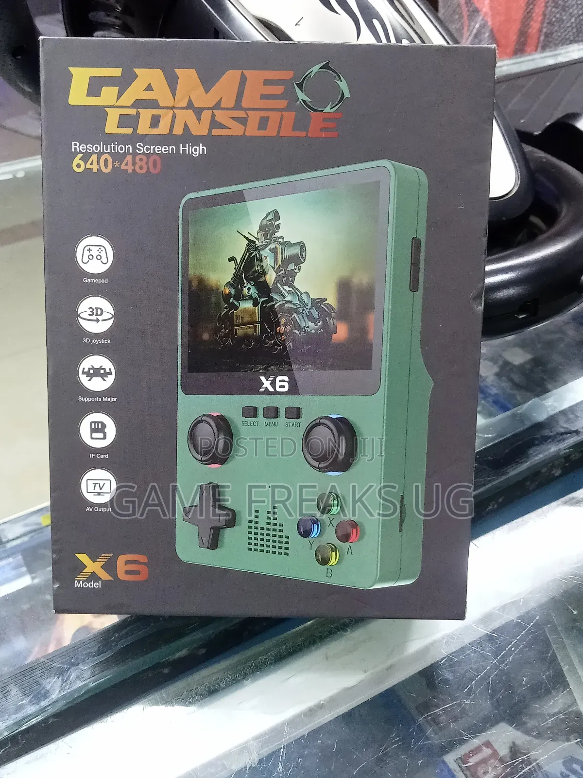 Game Console Resolution Screen High