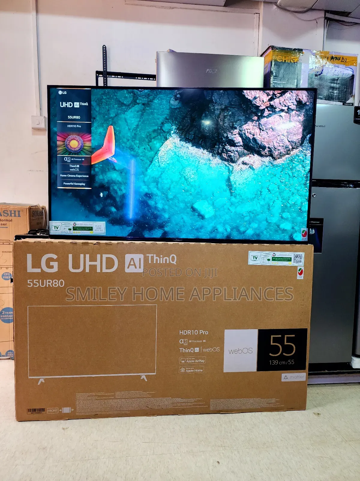 LG 55inches Ur80 Webos Smart Tv