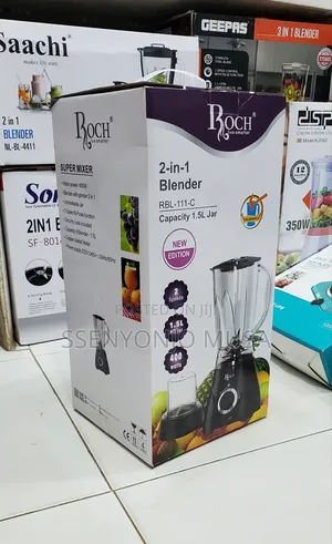 Roch Blender 1.5l Unbreakable Jar - 2-in-1 RBL-111-C - 400w
