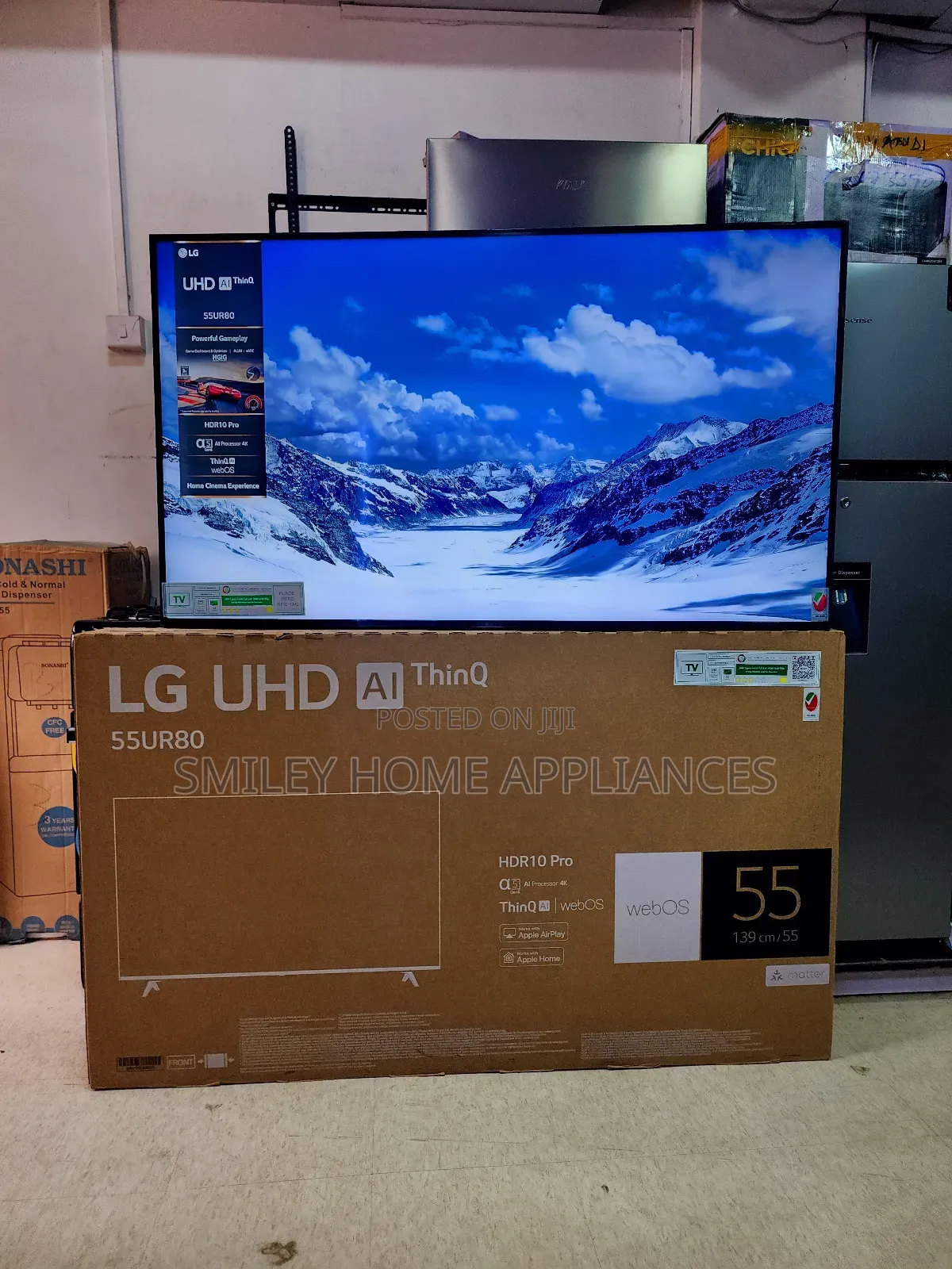 LG Uhd Ai Thinq Ur80 55inches at Cut Price