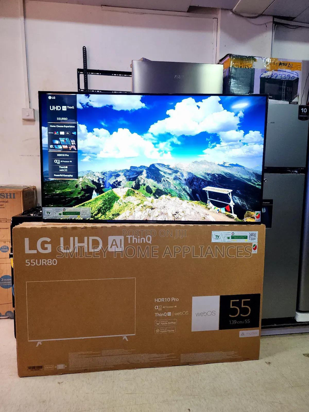 LG Uhd Ai Thinq Ur80 55inches at Cut Price