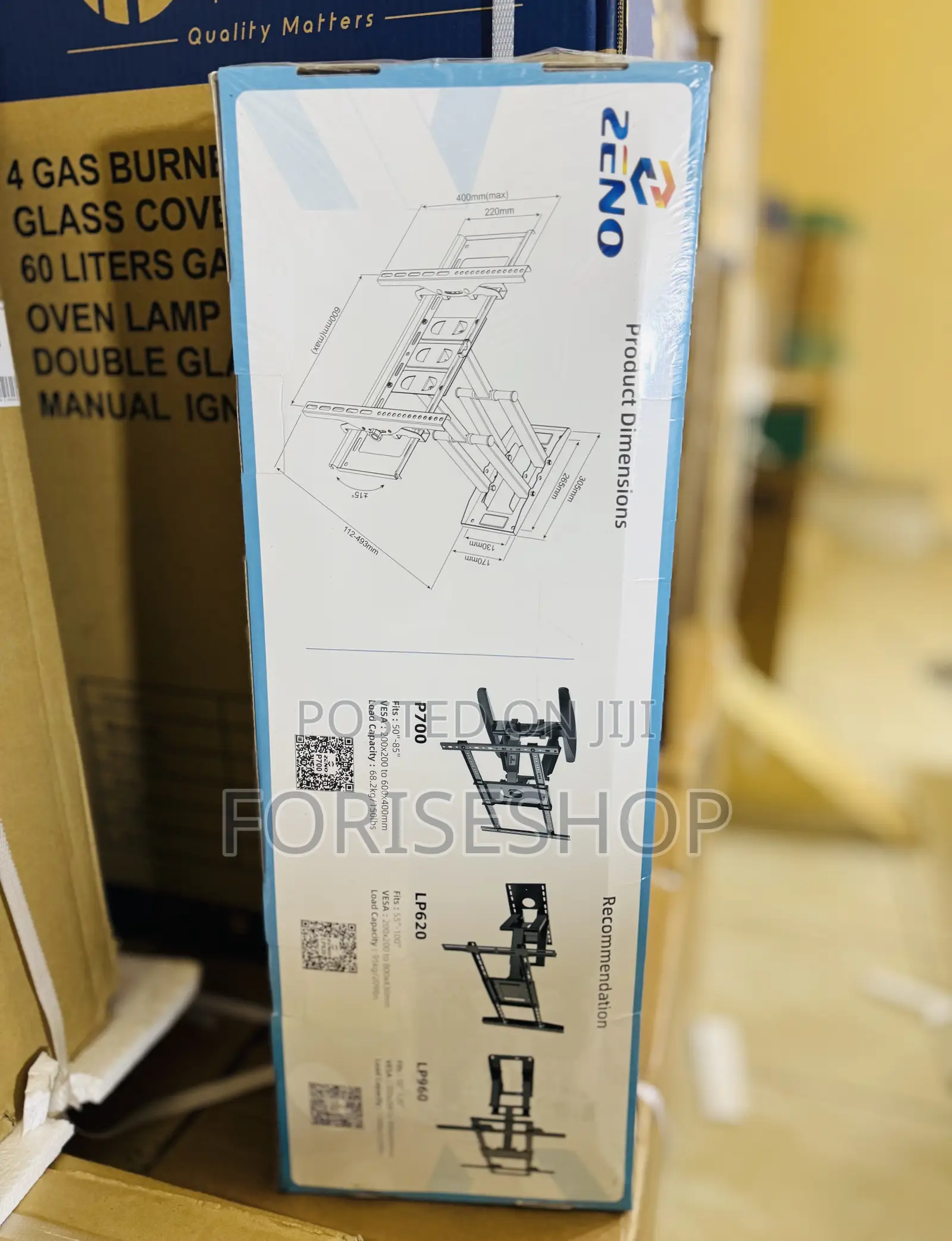 Zeno Tv Mount Heavy Duty Full Motion From 32 To 80 Inch