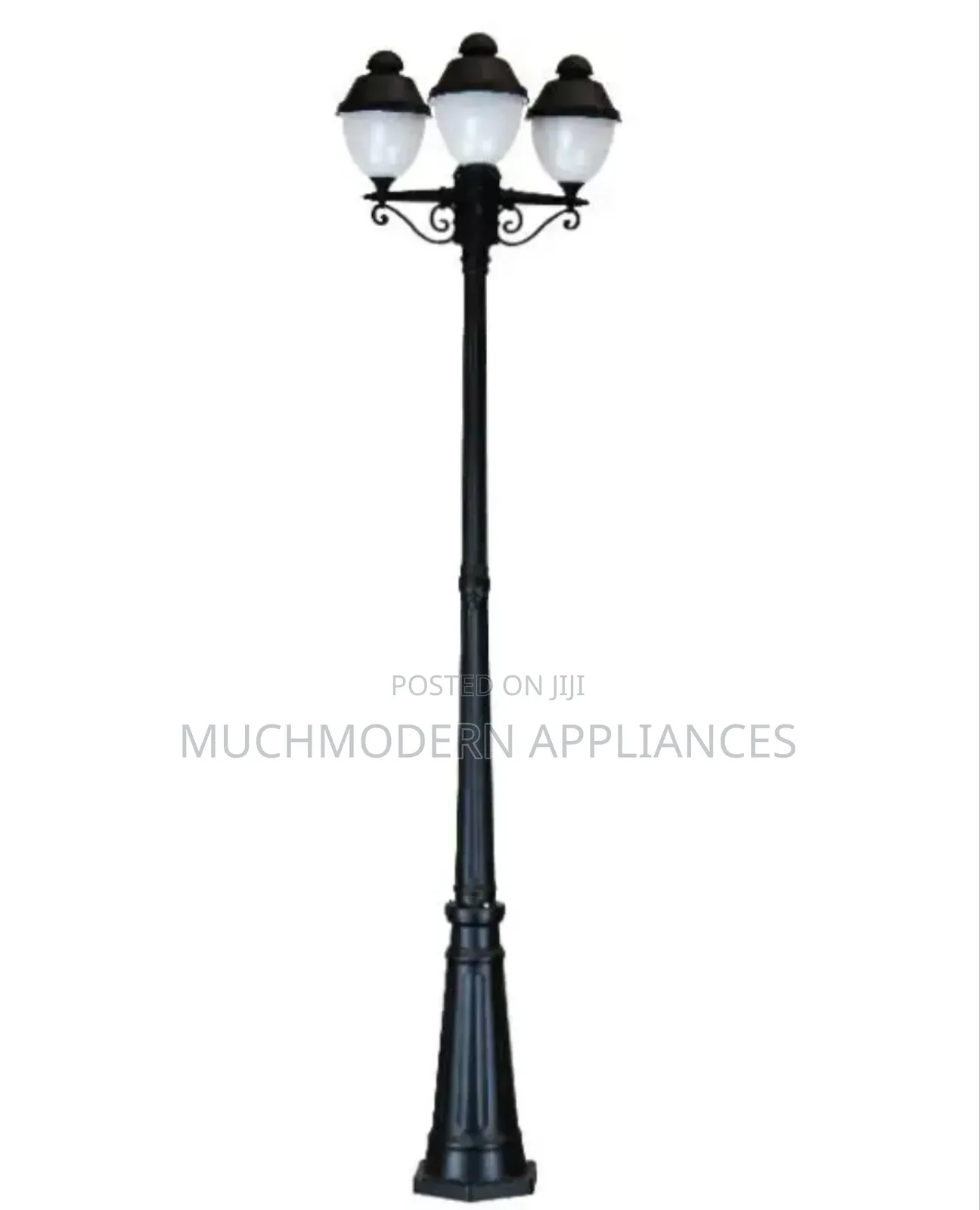 Ornamental 3 Headed Bollard Light LL 503p-2000-03