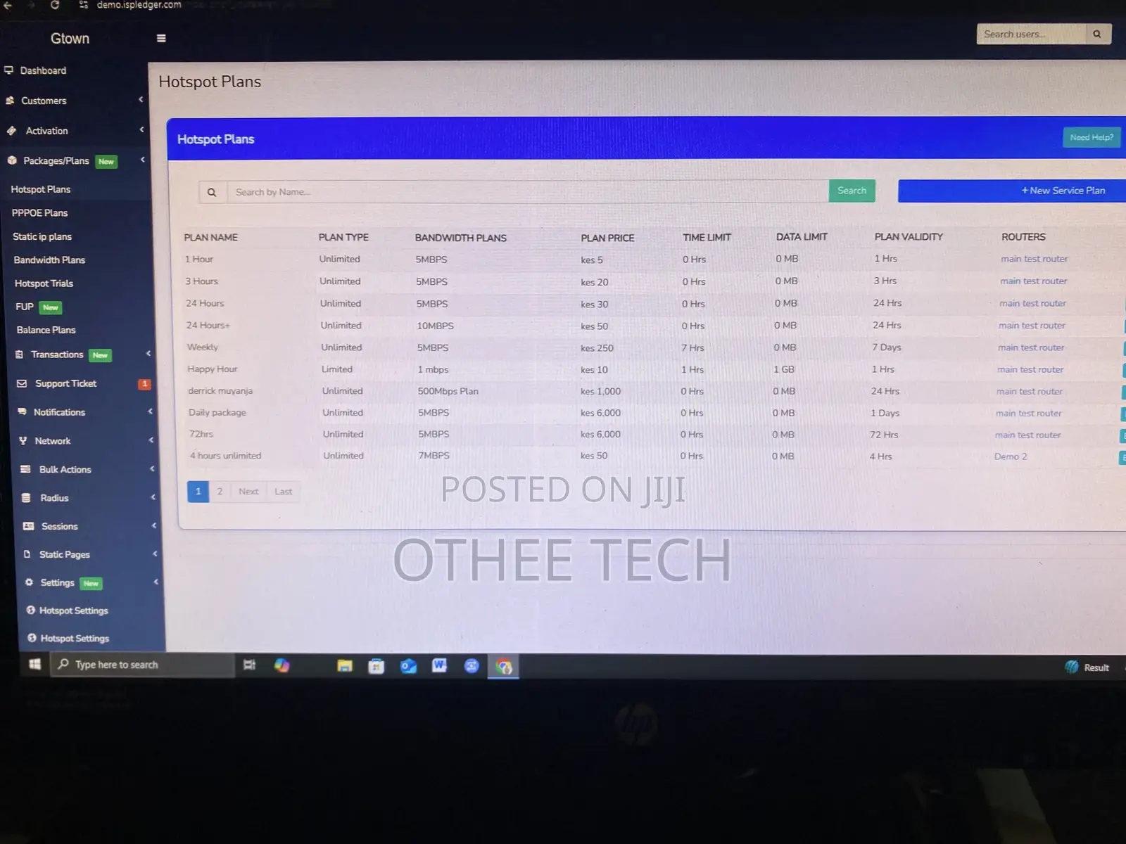 Mikrotik Billing System