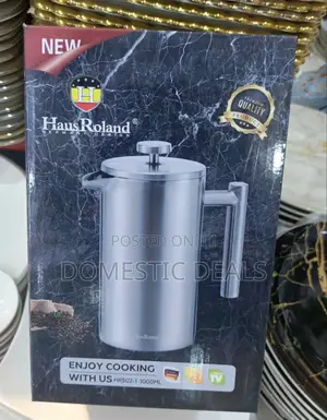 1 Litre Stainless Steel French Press