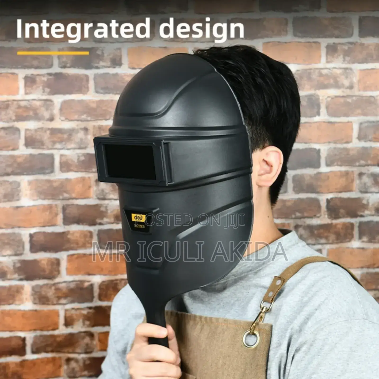 PP Mateial Welding Automatic Brightening Face Protection Cap
