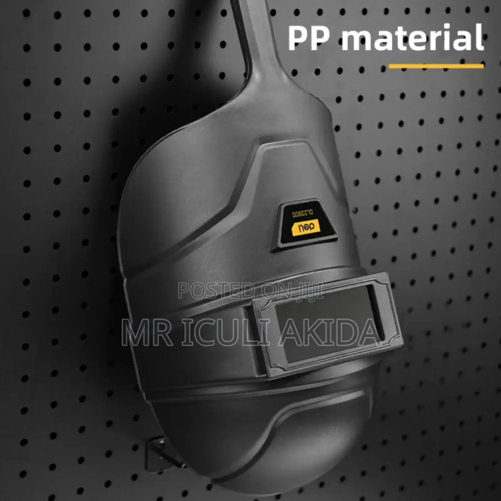 PP Mateial Welding Automatic Brightening Face Protection Cap