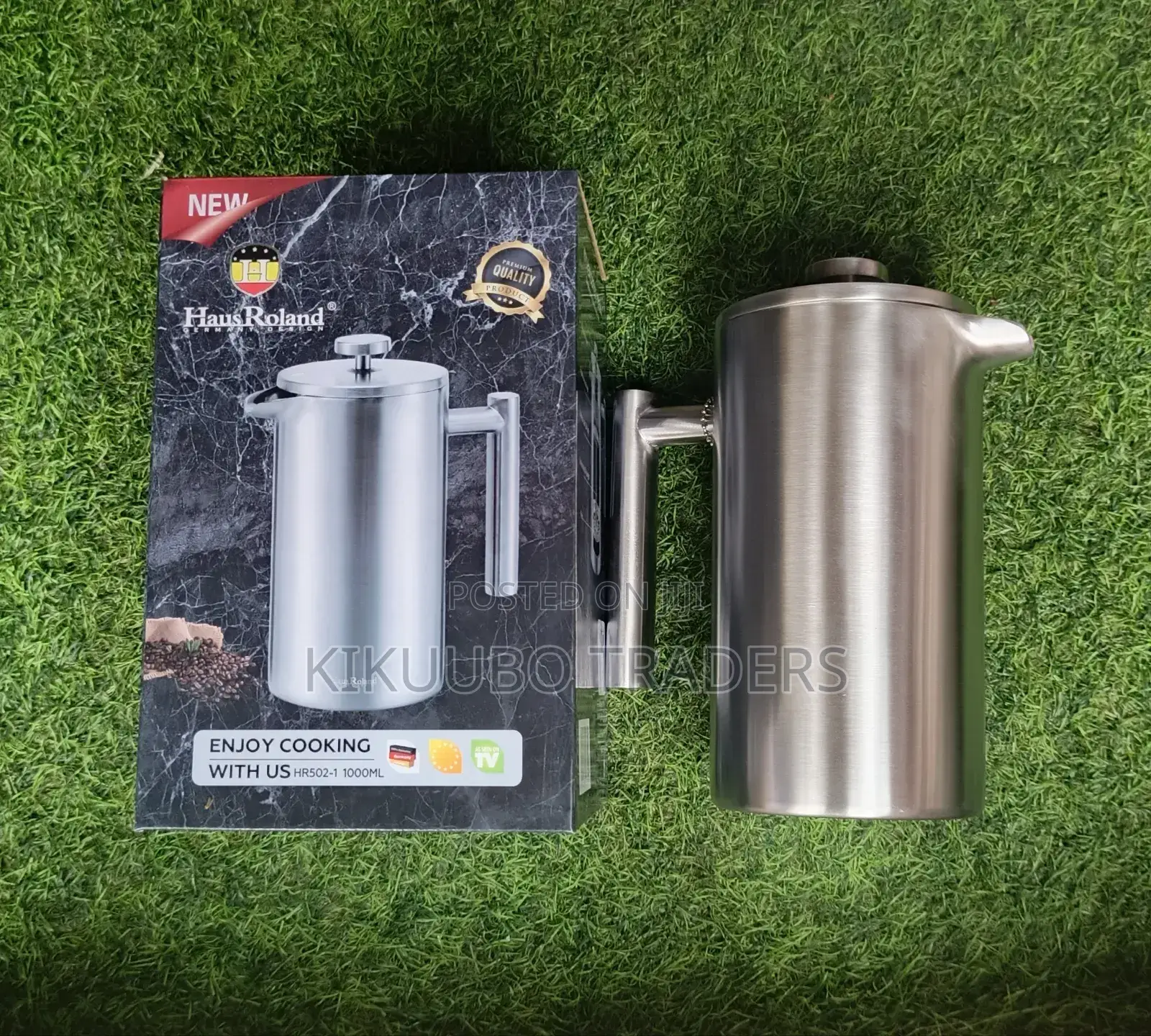 1 Litte Stainless Steel French Press