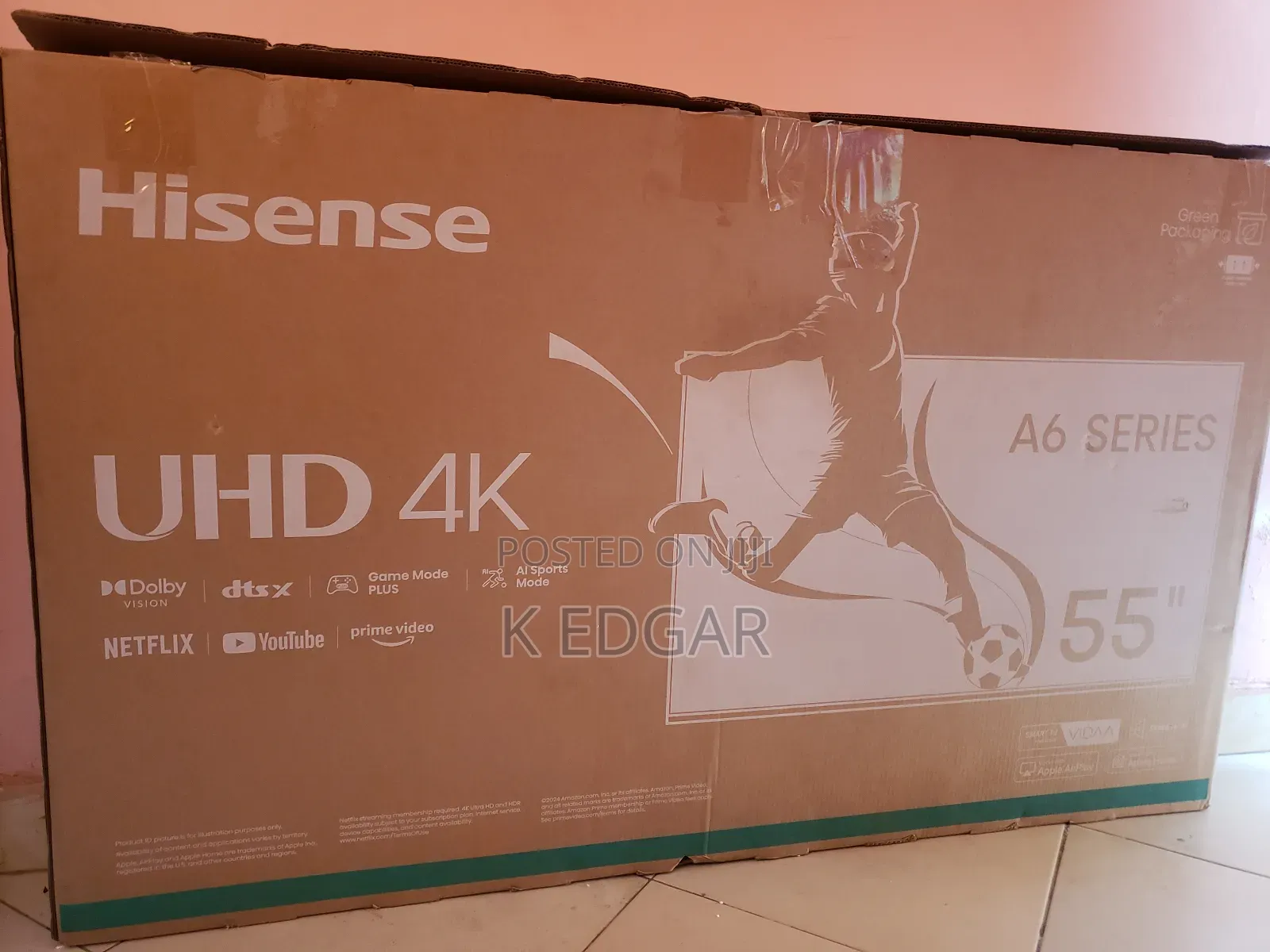 Brandnew 55 Inch Hisense Smart Television