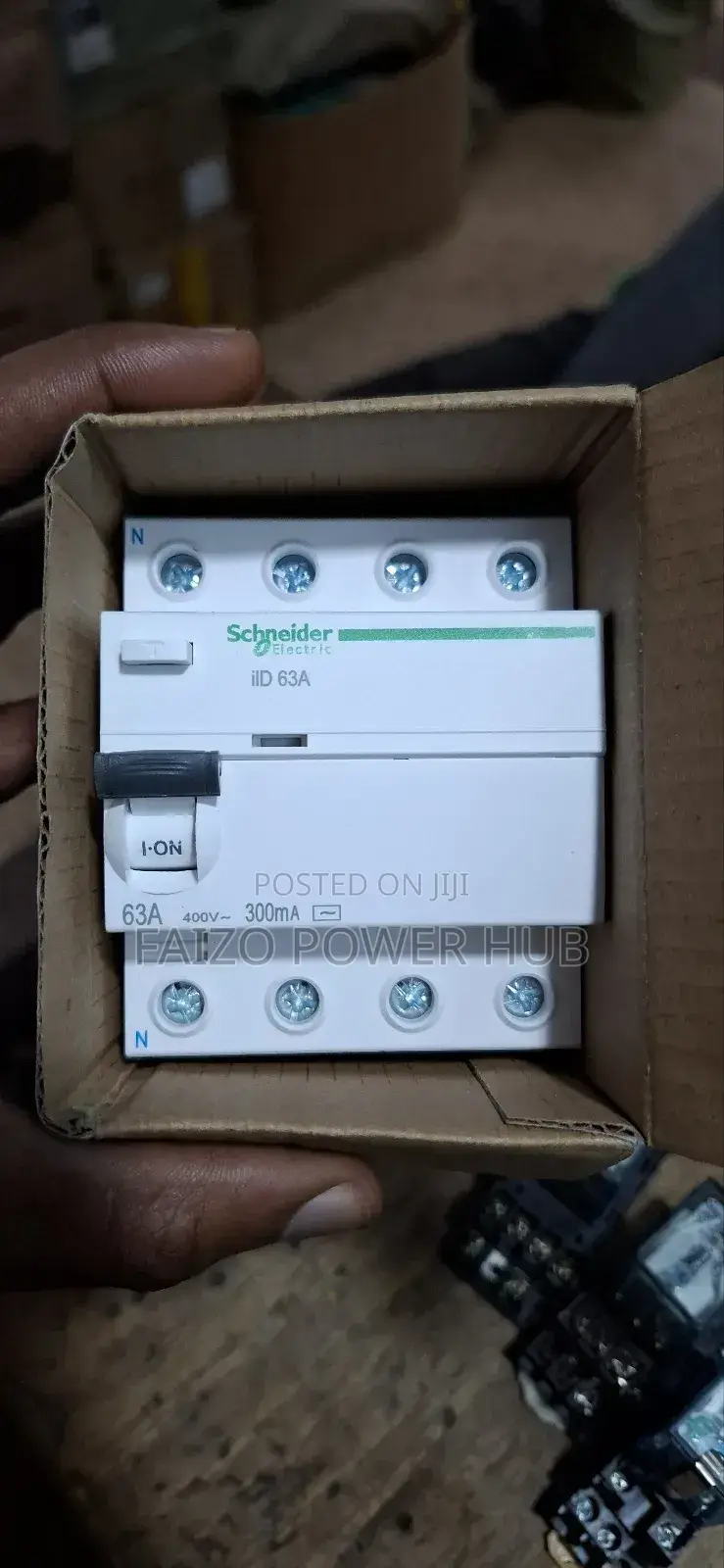 RCCB 63A 4pole 300ma Residual Current Circuit Breaker