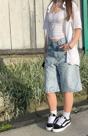 Cozy Ladies Jort Jeans