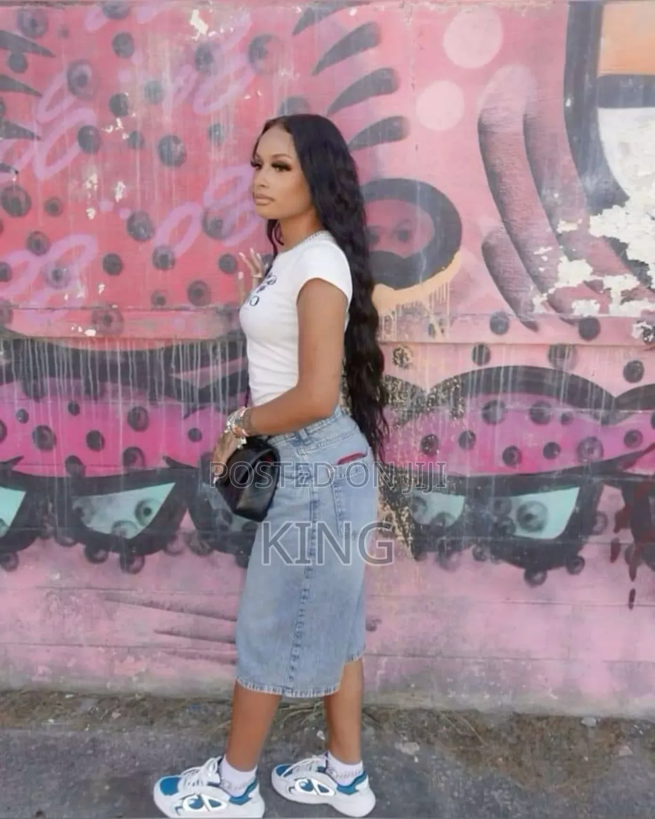 Majestic Ladies Jort Jeans