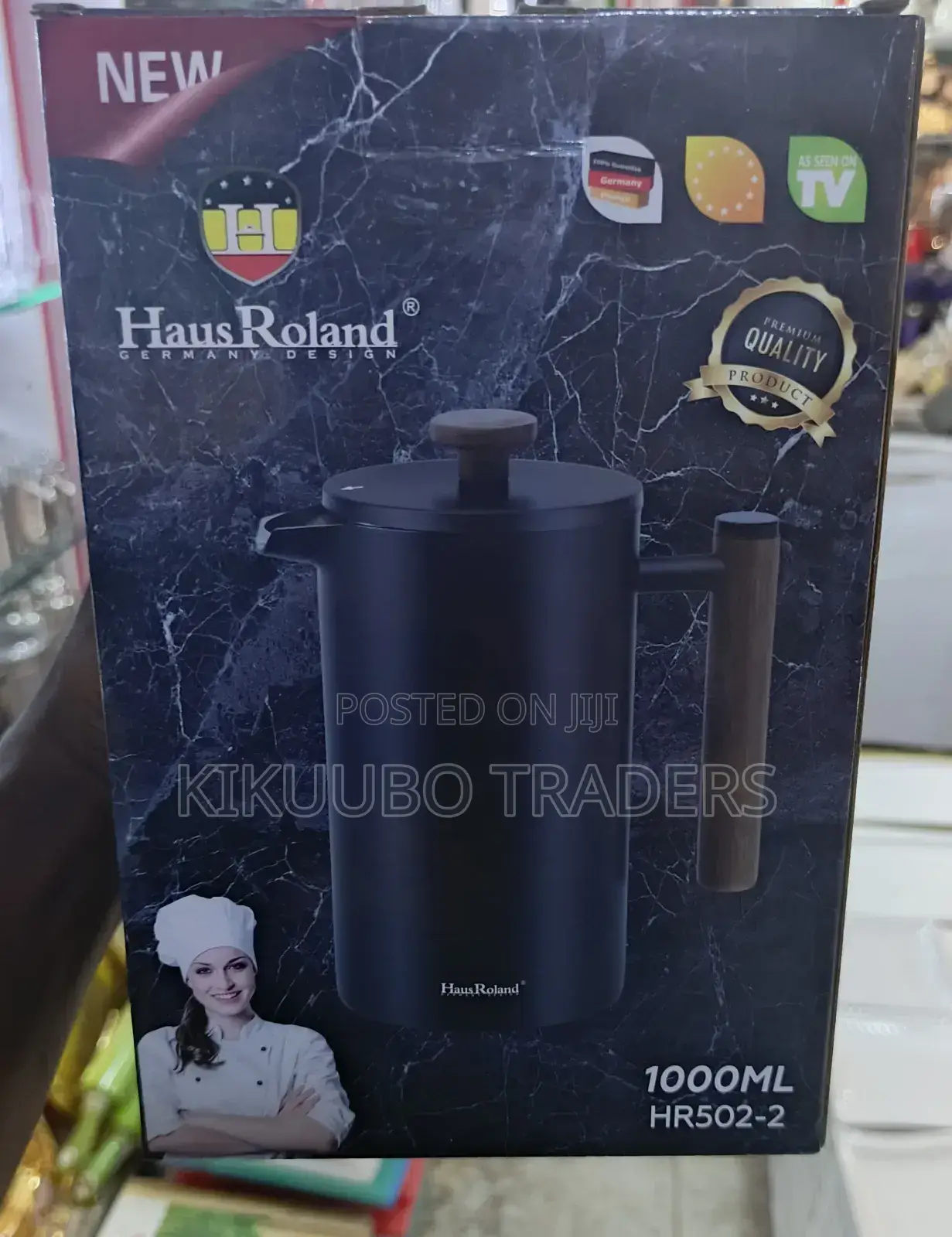 Haus Roland Stainless Steel French Press