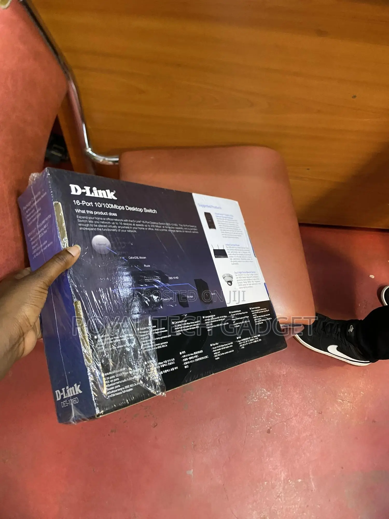 D-Link16port 10/100mbps Desktop Switch